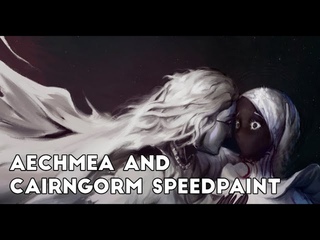 Speedpaint — A Gem Shines Brightest in the Moon’s Shadow