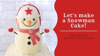 FROSTY the SNOWMAN Cake
