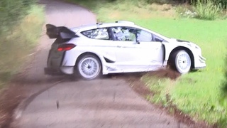 Valtteri Bottas Ford Fiesta WRC Test | Spins, Mistakes & On the Limit