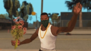 CJ gangsta level 101%