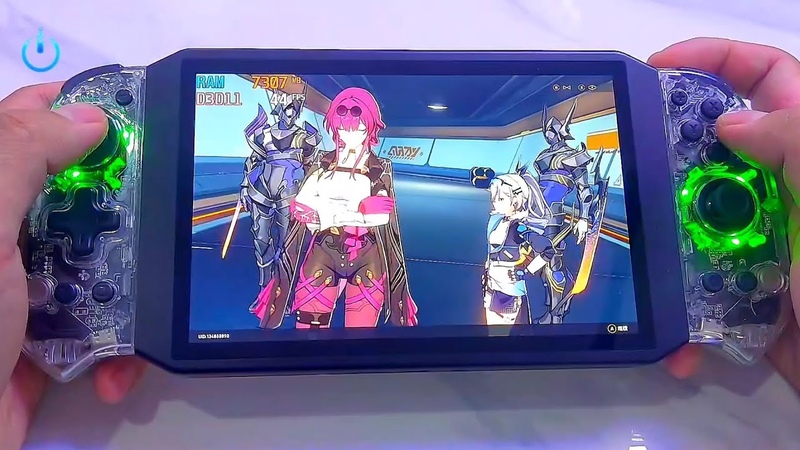 DIY Handheld gaming PC Win11 Play Honkai Impact 60