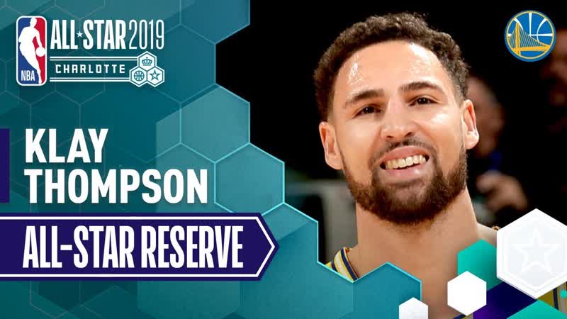 Klay Thompson 2019 All Star Reserve, 2018 19 NBA