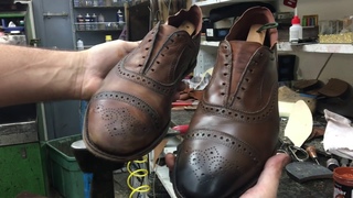 Allen Edmonds Shoe Restoration - Bedo's Leatherworks