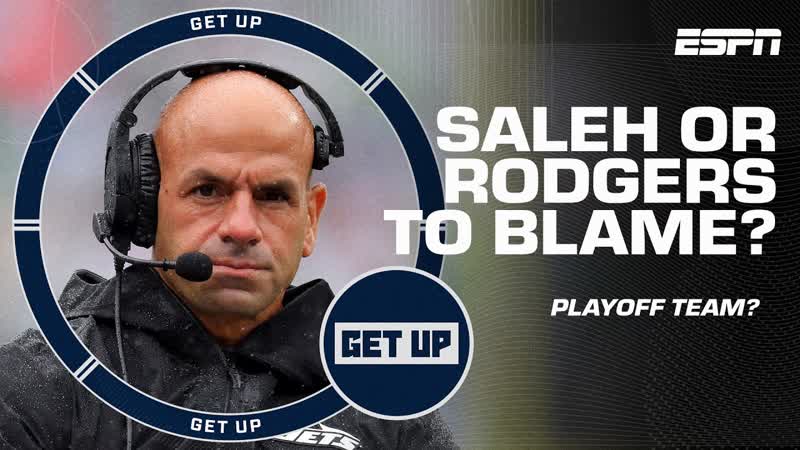 The Jets offense was ABYSMAL Get Up questions if Robert Saleh can lead team to
