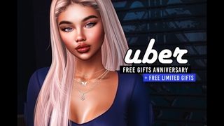 FREE GIFTS | UBER 10th Anniversary | FREE VIP Group + Limited Time Gifts  |  Second Life 2024