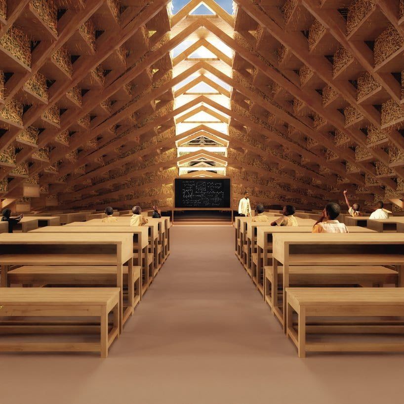 Современная африканская школа от студии NUDES