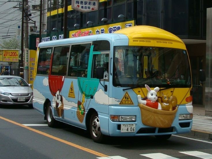 Автобусы японии Автобусы японии