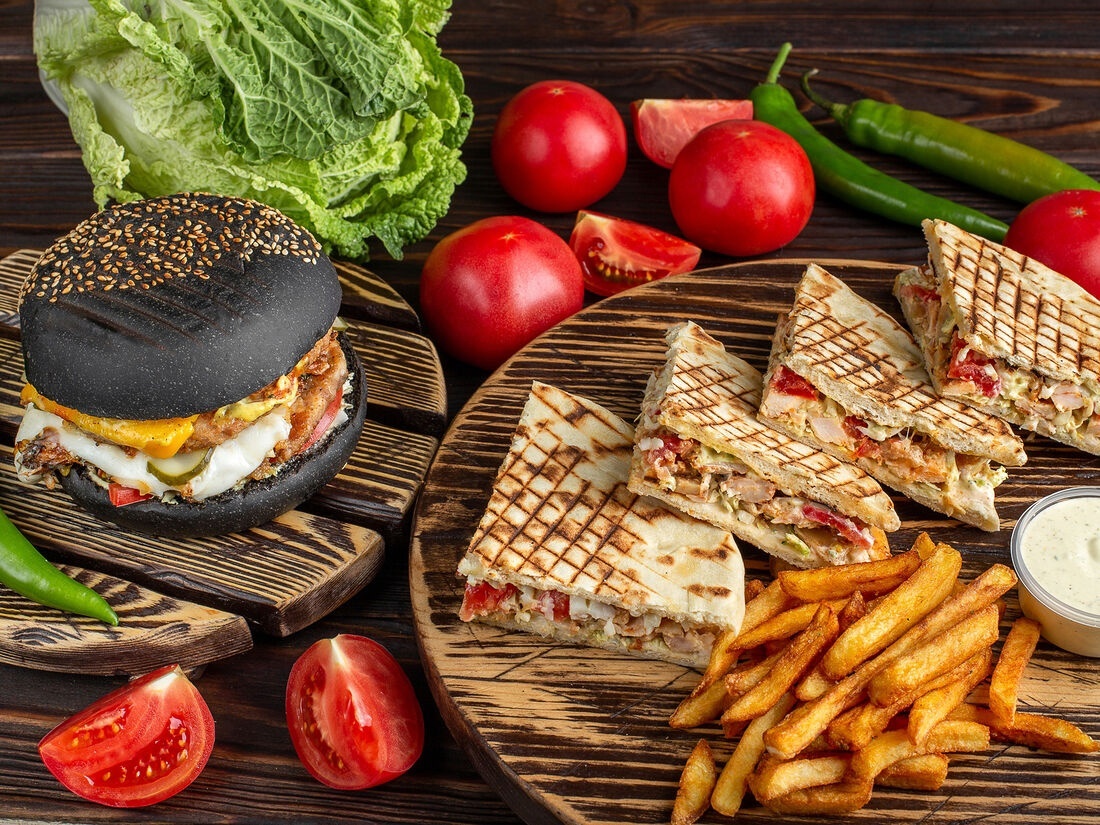 Шаверма в ресторане Шаверма в ресторане