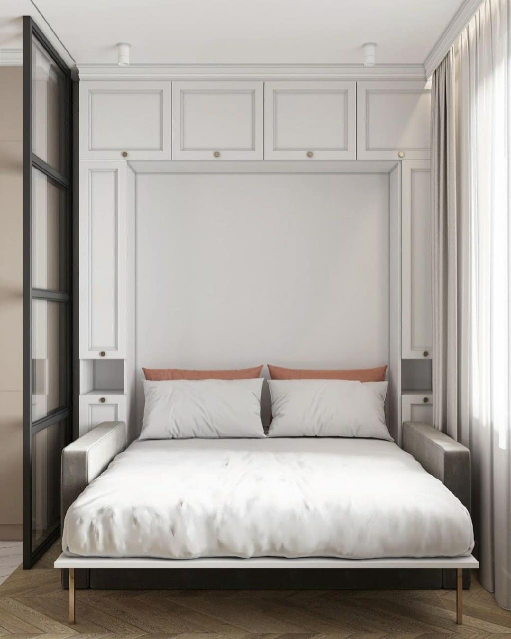 Проект квартиры-студии 24 кв.