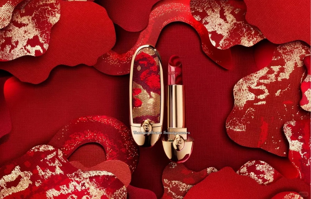 Guerlain Rouge G Satin Lipstick Lunar New Year 2025 Guerlain Rouge G Satin Lipstick Lunar New Year 2025