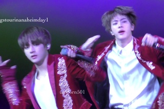 170401 BTS Anaheim day1 Fire taehyung   focus