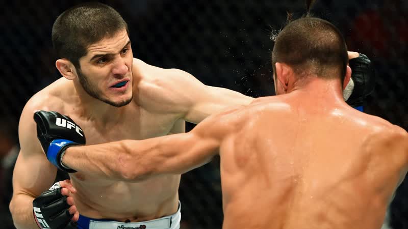 Undefeated Islam Makhachev Secures Submission Win in His UFC Debut, UFC 187, 2015, On This