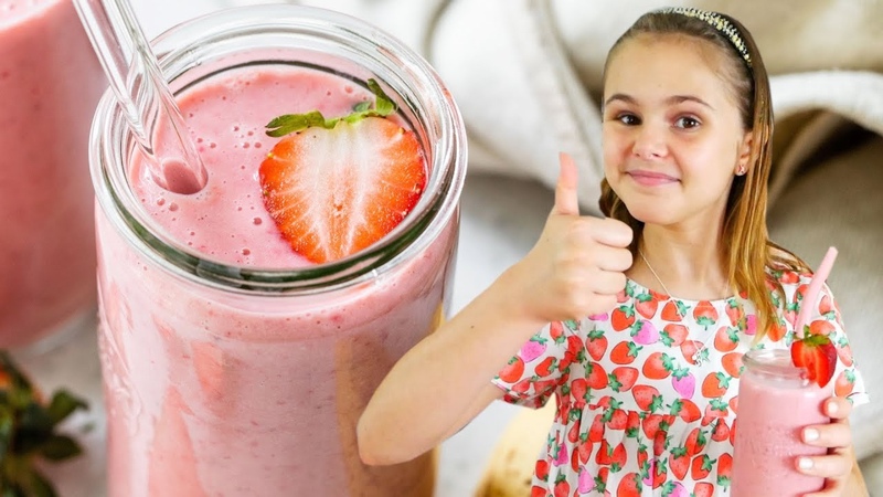 STRAWBERRY BANANA SMOOTHIE, just 4
