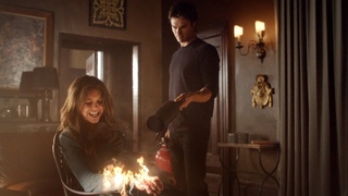 TVD 4x21 - Damon and Stefan torture humanity-less Elena | Delena Scenes HD