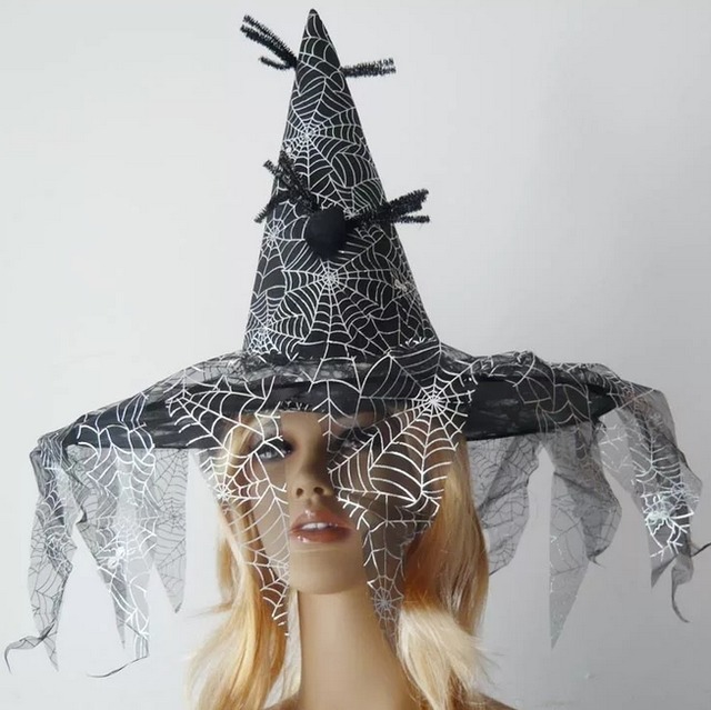 как сделать шляпку ведьмы своими руками, щляпка ведьмы мастер-класс, костюмы карнавальные, костюмы на Хэллоуин, Новый год, шляпа ведьмы, шляпка на Хэллоуин, головные уборы, головные уборы на Хэллоуин, головные уборы карнавальные, аксессуары карнавальные, образ сценический, персонажи, Шляпка ведьмы из черного фетра,