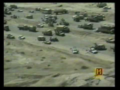 Highway of Death Iraqi Army Armed Retreat from Kuwait