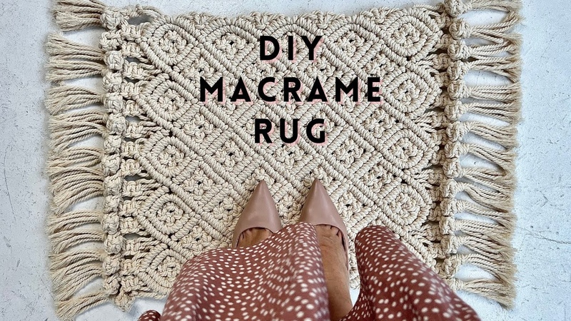 Master the Art of Macrame with This Quick and Easy Rug