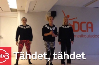 VIDEOSELFIE: Krista Siegfrids tanssitreeneissä
