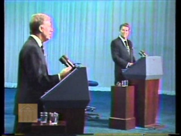 Reagan Carter Oct. 28, 1980 Debate There You Go