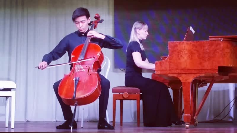 Gabriel Fauré. Élégie. Aiyllaan Savvinov. 27, 04,