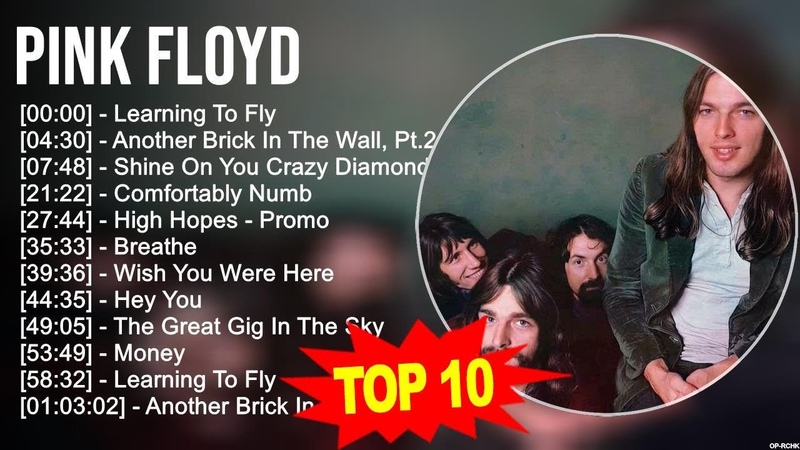 p i n k f l o y d Greatest Hits Top 100 Artists To Listen in