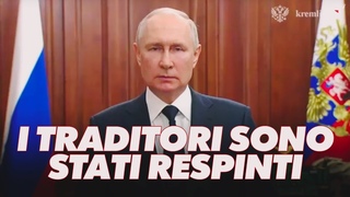 Vladimir Putin: I traditori sono stati respinti. La societ russa  unita