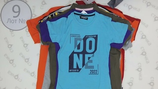 T-SHIRTS Men Mix + 9. Цена за кг: 28.9 евро ,сток одежда оптом