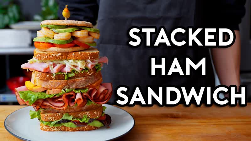Quadruple Stacked Ham Sandwich from Final Fantasy XV, Arcade with