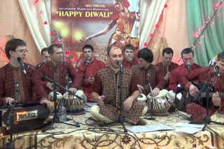 Qawwali group Kailash at Diwali festival 2012, , Russia