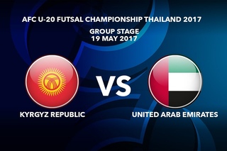 #AFCU20FC THAILAND 2017 - M29 Kyrgyz Republic vs UAE - Highlights