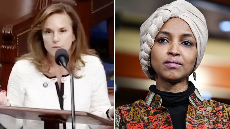 Brave Congresswoman Gets up and HUMILIATES Ilhan Omar, Gets a Standing